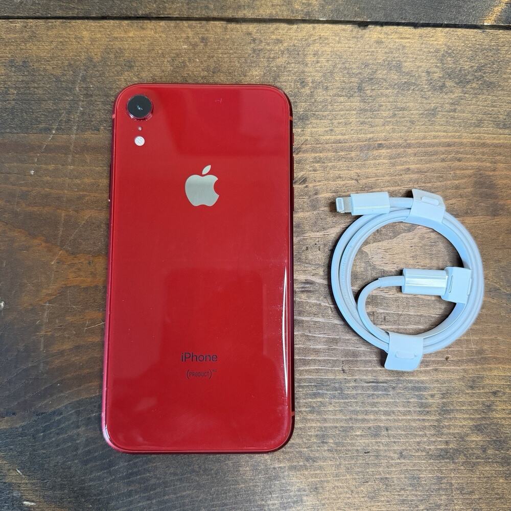 Apple iPhone XR 64GB (PRODUCT)RED Unlocked - Great Condition - 89% Battery